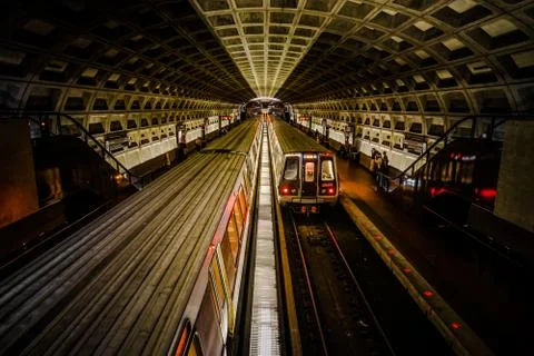 Washington DC Subway Stock Photos