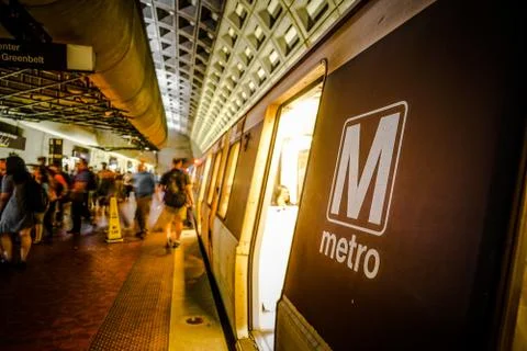 Washington DC Subway Stock Photos