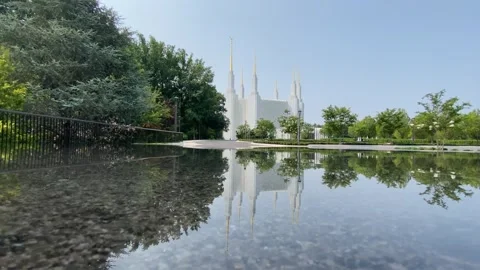 Washington D.C. Temple Stock Footage 247872768