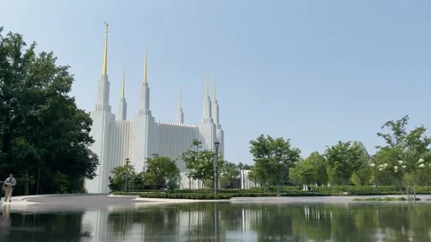 Washington D.C. Temple Stock Footage 247872792