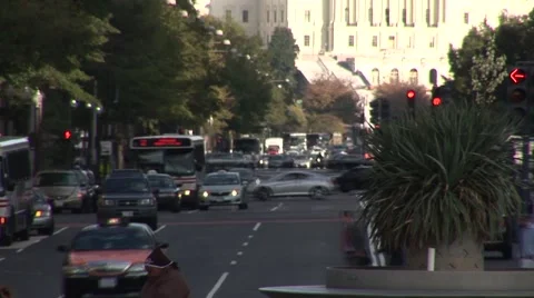Washington DC Traffic 動画素材 50984282