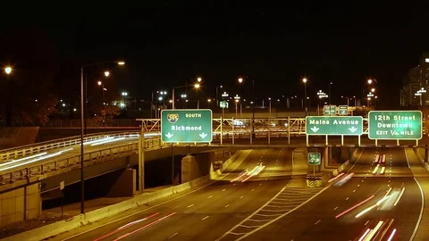 Washington DC Traffic Video stock 83188186