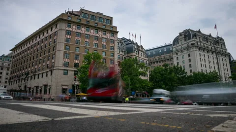 Washington DC traffic time lapse Stock-Footage 54662187