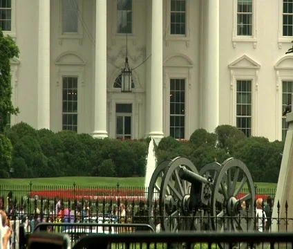 Washington D.C., White House 2 Stock Footage 462579