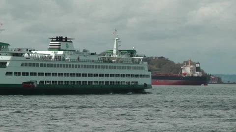Washington Ferry Video stock 7745480