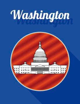 Washington Illustrazione stock