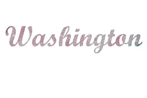 Washington Stock Illustration