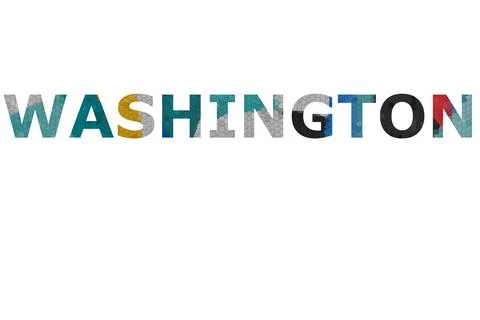 WASHINGTON Stock Illustration