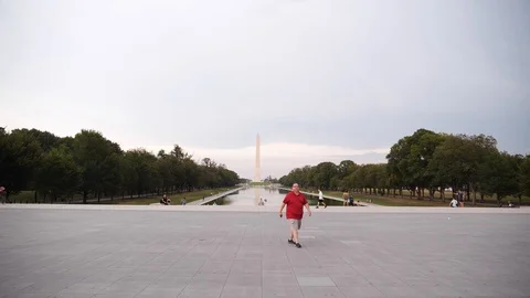 Washington Memorial 库存影片 123390030