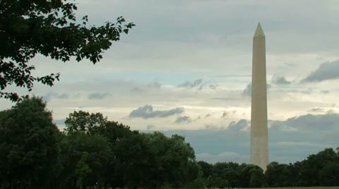 Washington memorial Timelapse Stock Footage 37153284