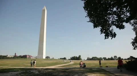 Washington Monument 2 Stock Footage 11871316