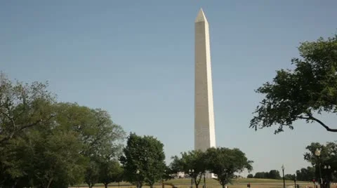 Washington Monument 5 Stock Footage