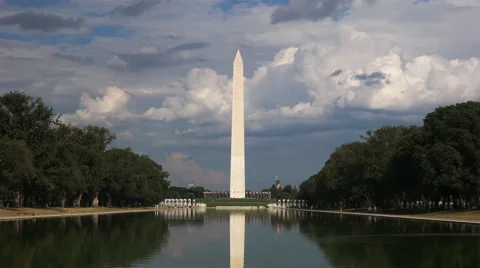 Washington monument close up Stock Footage 57220647