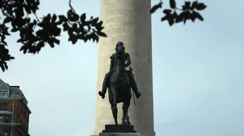 Washington Monument CU Stock Footage 25487402