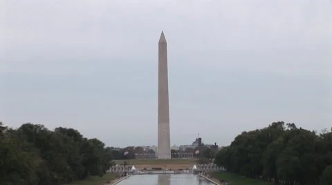 Washington Monument in DC Vídeo Stock 50984223