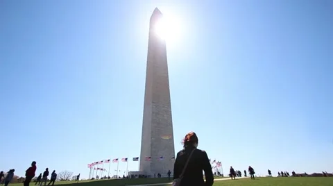 Washington Monument in D.C. Stock Footage 51150131