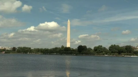 Washington monument Stockbeeldmateriaal 537186