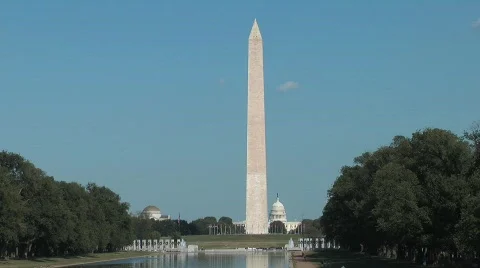 Washington Monument Stock Footage 850586