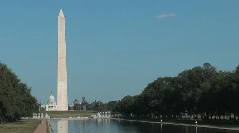 Washington Monument Stock Footage 850592