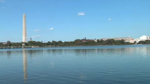 Washington Monument Stock Footage 850803