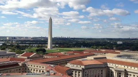 Washington Monument Video stock 10919685