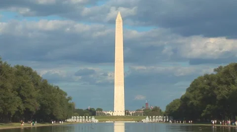 Washington Monument Stock Footage 40684476