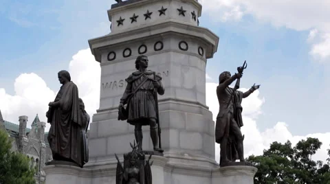 Washington Monument Stock Footage 51022372