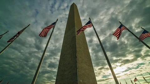 Washington Monument Stock Footage 82390242