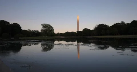 The Washington Monument Stock Footage 131066597