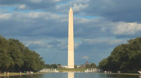 Washington Monument Loop Stock Footage 38766030