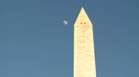 Washington monument, Obelisk 20 Stock Footage 10819088