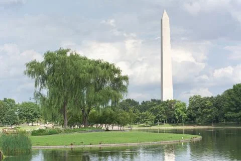 Washington monument Stock Photos