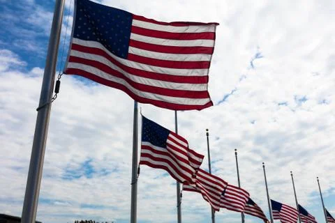 The Washington monument Stock Photos