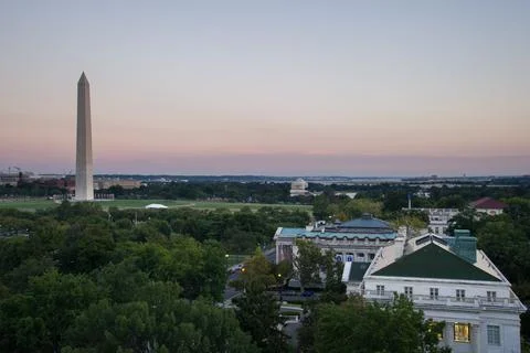 Washington Monument Foto stock