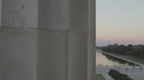 Washington Monument Sunset Vídeos de archivo 51235279