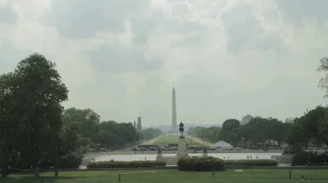 Washington Monument Time Lapse Stock Footage 9064043