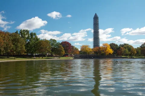 Washington Monument Time Lapse Video stock 41793023