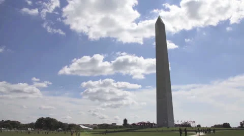 Washington Monument Timelapse Vídeos de archivo 23497109
