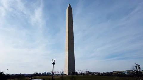 Washington Monument Timelapse Stock Footage 157609343