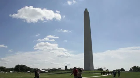 Washington Monument, Washington, DC Vídeos de archivo 12693596