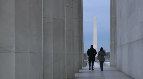 Washington Monument in Washington DC Stock Footage 59998083