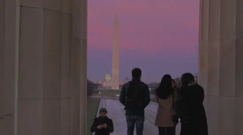 Washington Monument in Washington DC Stock Footage 60029887