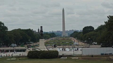 The Washington Monument, Washington DC Stock Footage 113066621