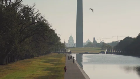 Washington Monument in Washington DC Stock Footage 119529376