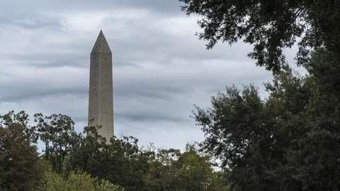 Washington Monument, Washington DC Timelapse Stock Footage 118869618