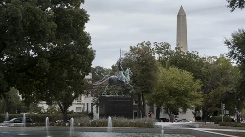 Washington Monument, Washington DC Timelapse Stock Footage 118907872