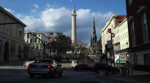 Washington Monument WS Видео 25487400