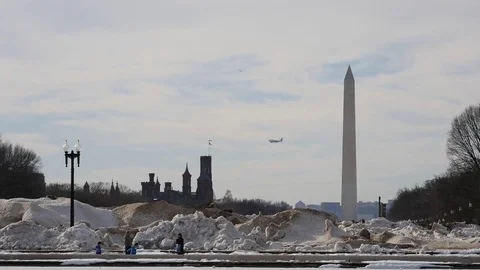 Washington Monument2 스톡 동영상 84301477