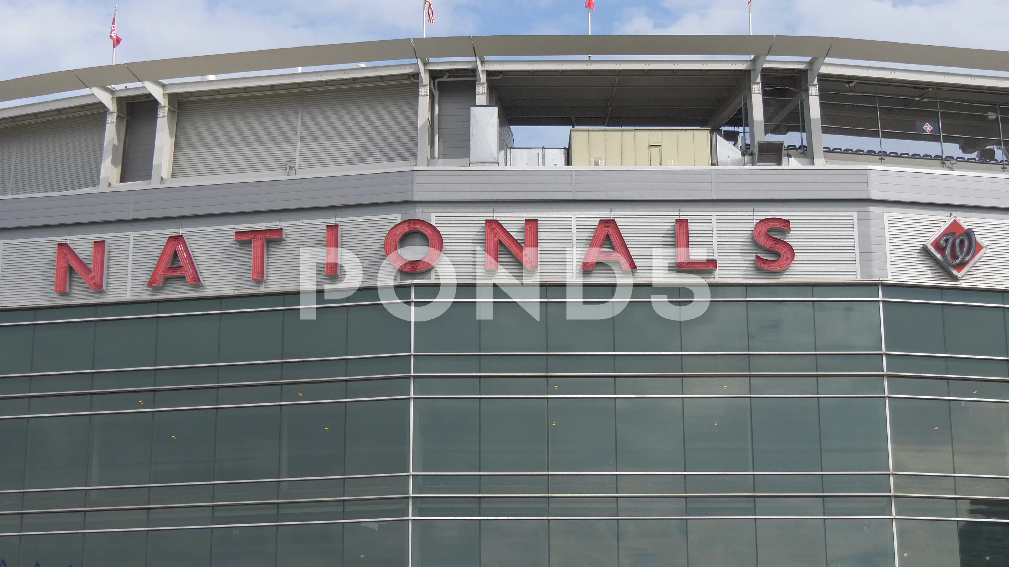 Exterior Of Nationals Park Stadium In Washington Dc Stock Photo