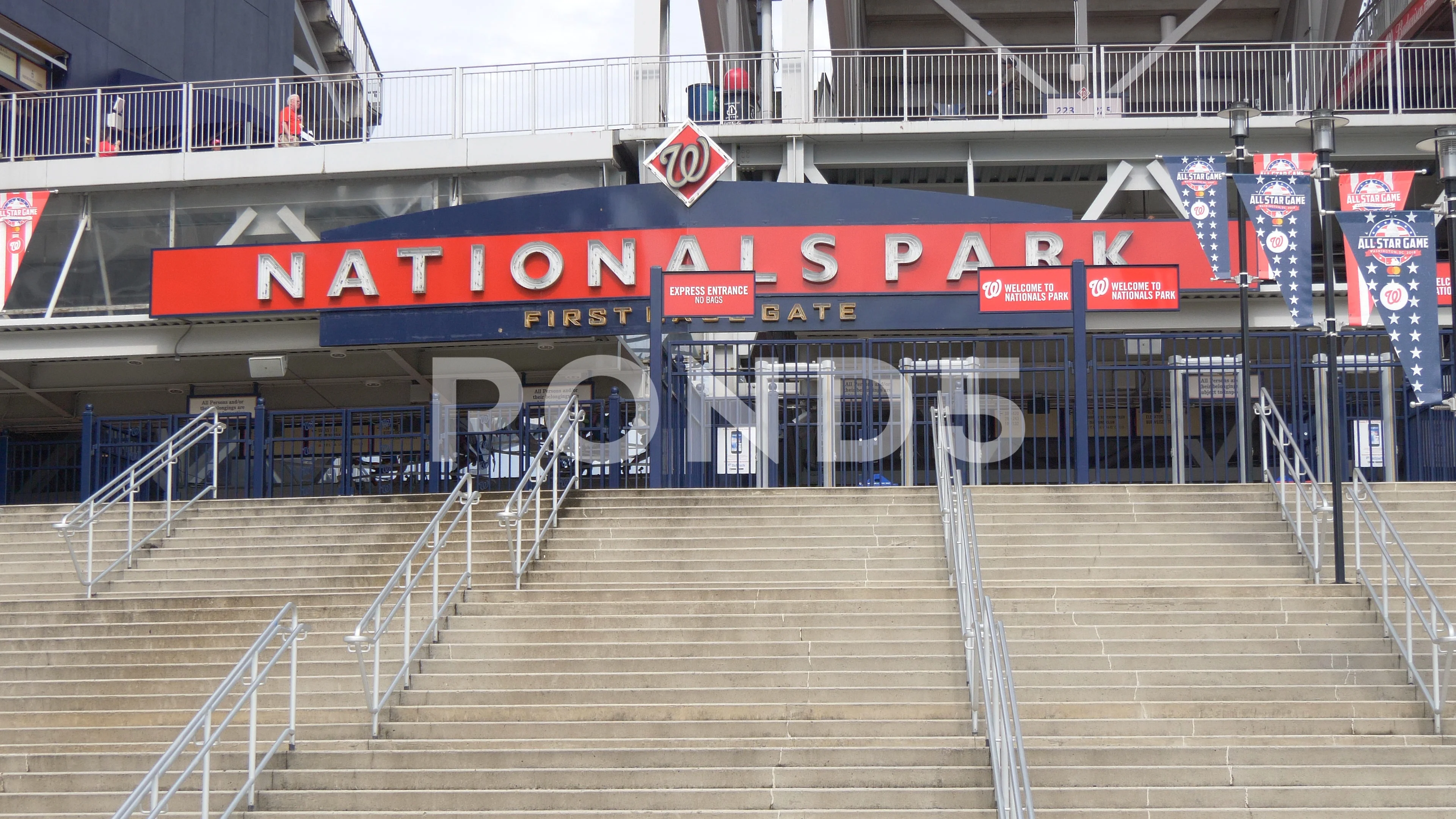 Nationals Park Usa Earth Zoom Washington Stock Footage Video (100%  Royalty-free) 1031046620